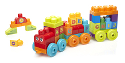 Mega Bloks ABC 字母大塊積木火車