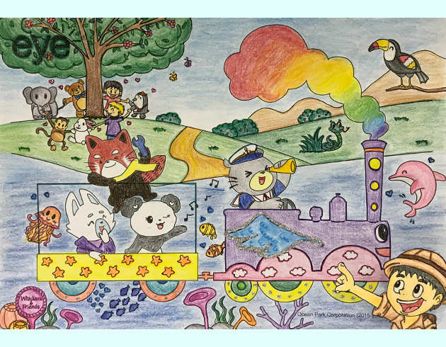 【幼稚園組】2018 eye兒童繪畫創作比賽【小眼睛 探索大自然】 - Images